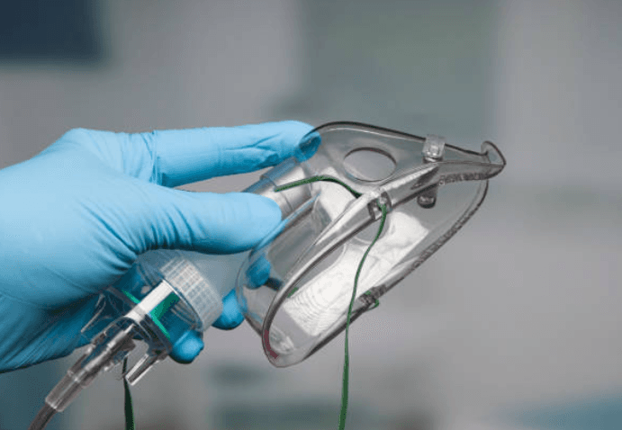 Basic oxygen administration and CPR training equipment